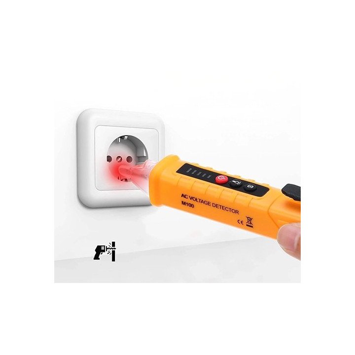 גלאי מתח טסטר Super Tools 12V-1000V/48V-1000V