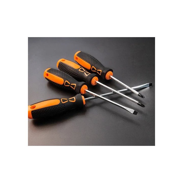סט מברגים 6 יחידות מקצועי פיליפס / שטוח Super Tools