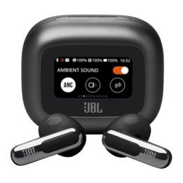 אוזניות JBL אלחוטיות Live Flex 3 TWS בצבע שחור