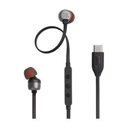 אוזניות JBL חוטיות Tune 310C USB בצבע שחור