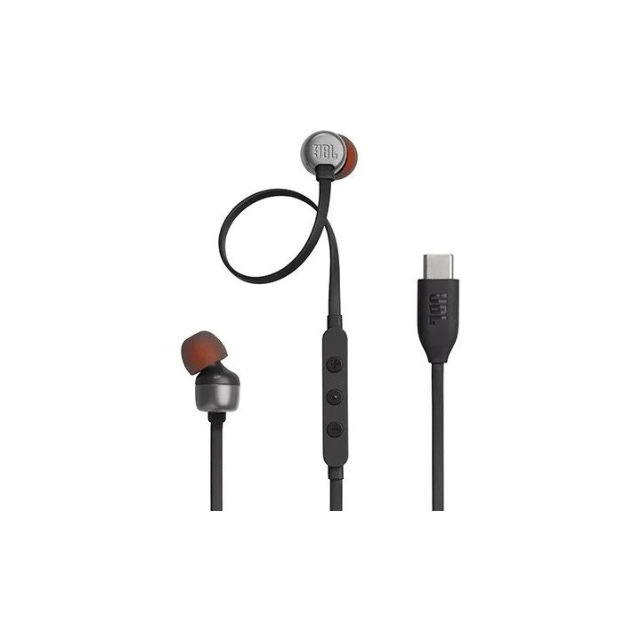 אוזניות JBL חוטיות Tune 310C USB בצבע שחור