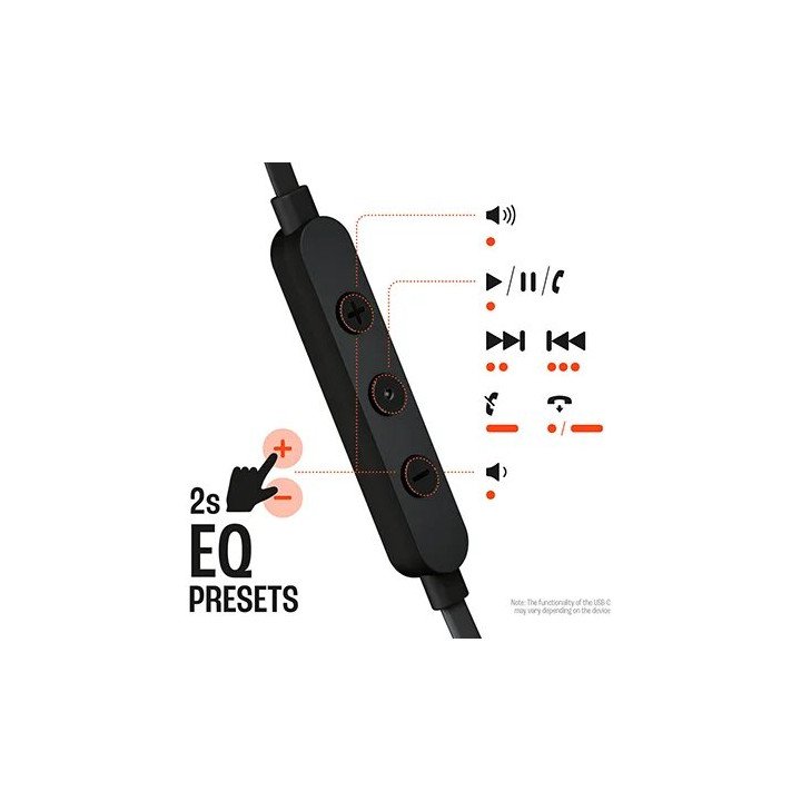 אוזניות JBL חוטיות Tune 310C USB בצבע שחור