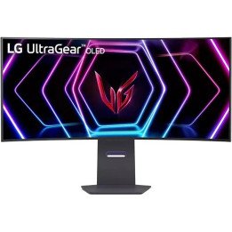מסך גיימינג קעור 34 אינץ LG UltraGear 34GS95QE-B OLED DisplayHDR 400 U