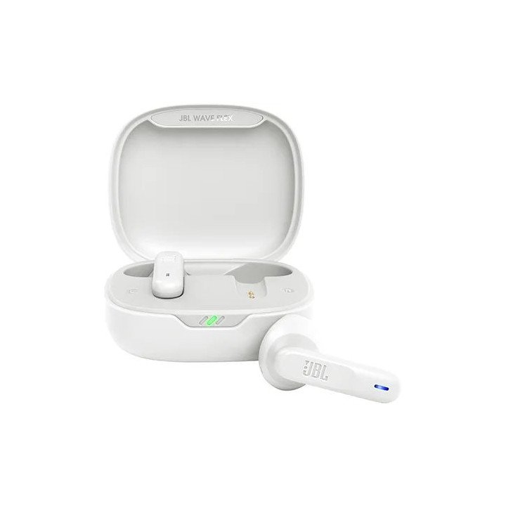 אוזניות JBL אלחוטיות Wave Flex TWS בצבע לבן