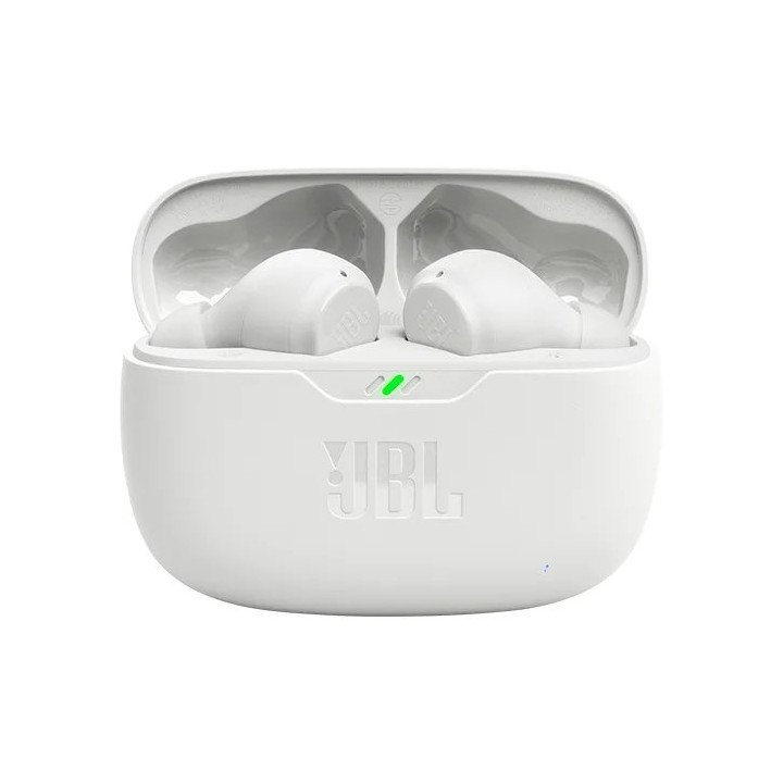 אוזניות JBL אלחוטיות Wave Beam TWS בצבע לבן