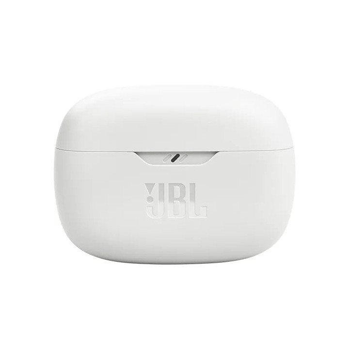 אוזניות JBL אלחוטיות Wave Beam TWS בצבע לבן