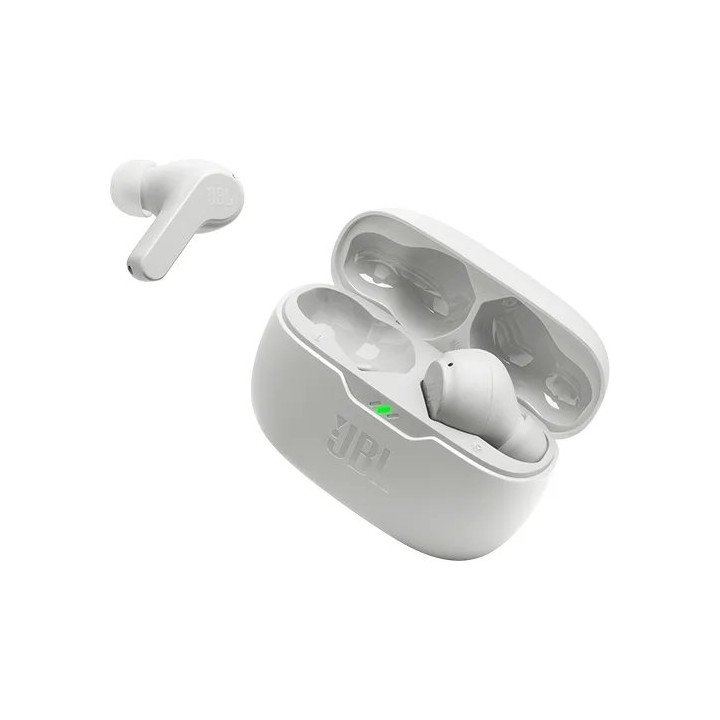 אוזניות JBL אלחוטיות Wave Beam TWS בצבע לבן