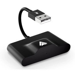 מתאם אנדרואיד אוטו Android Auto אלחוטי לרכב בחיבור USB ו-USB-C