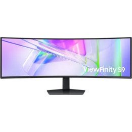 מסך מחשב רחב קעור 48.7 אינץ Samsung ViewFinity S9 S49C950UAM Dual QHD 