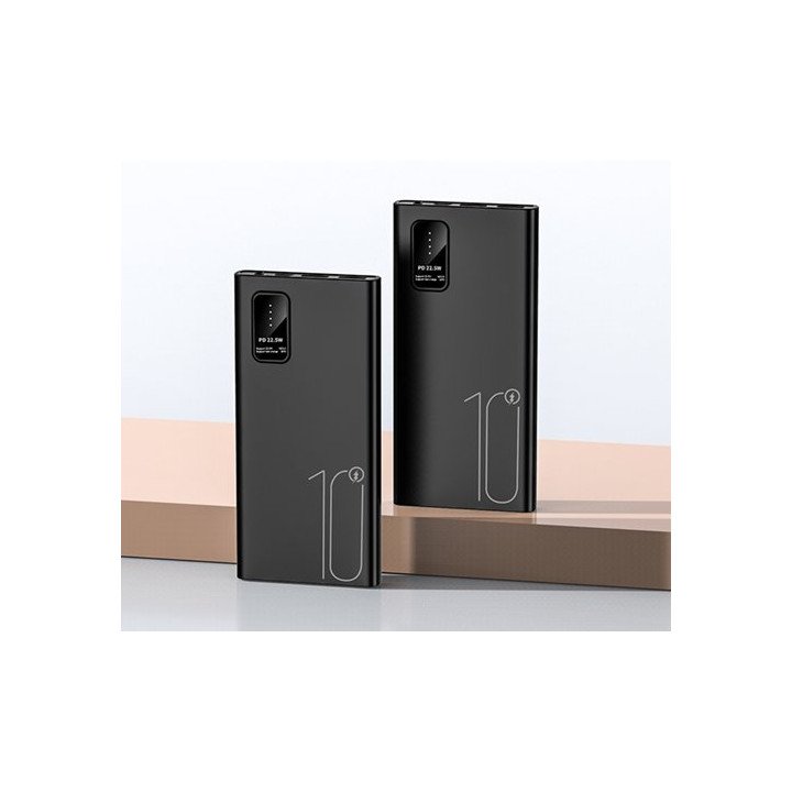 סוללת גיבוי Super Energy PD 22.5W 10000 Powerbank בצבע שחור