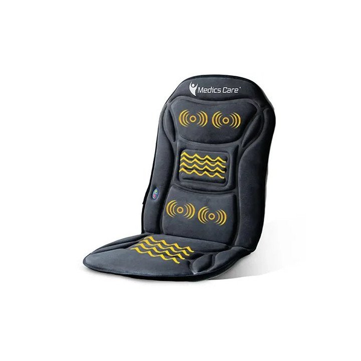 מושב עיסוי חימום ורטט מדיקסקייר Medics Care MC-2102 – משלוח חינם