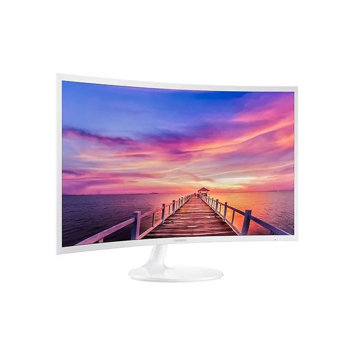 מציאון - מסך מחשב לבן קעור 27 אינץ Samsung Curved C27F391FHR - מוחדש