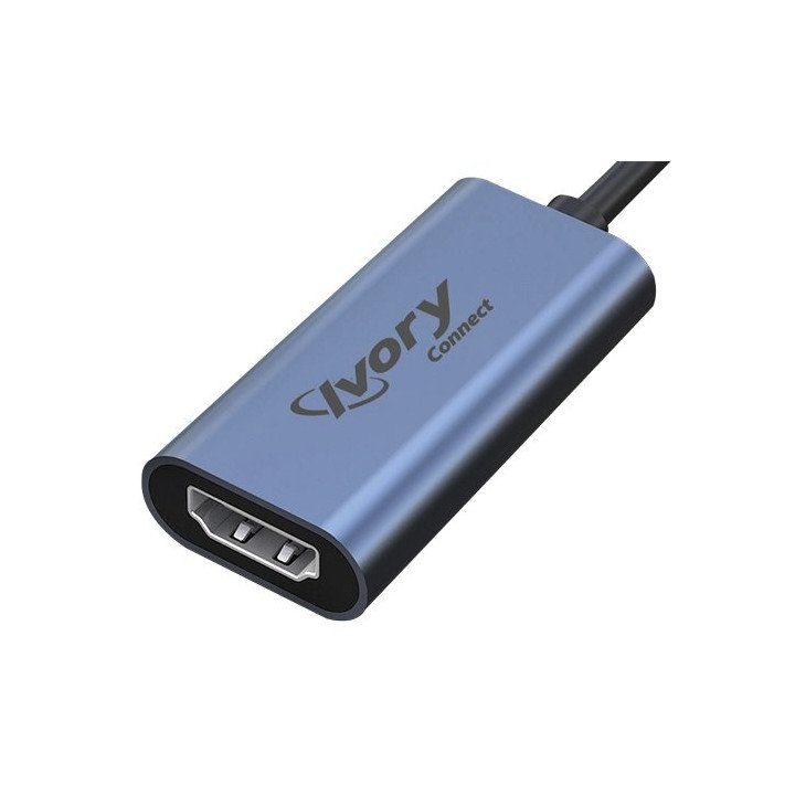 מתאם USB-C ל- HDMI מבית Super Connect תומך עד 4K 60Hz