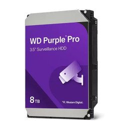 דיסק קשיח Western Digital WD Purple Pro – נפח 8TB – מטמון 256MB – דגם 
