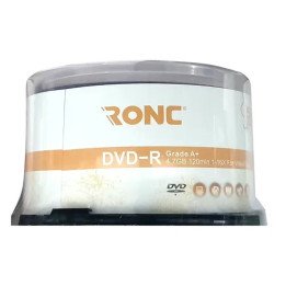 דיסקים לצריבה 50 יחידות - Ronc DVD-R 4.7GB X16