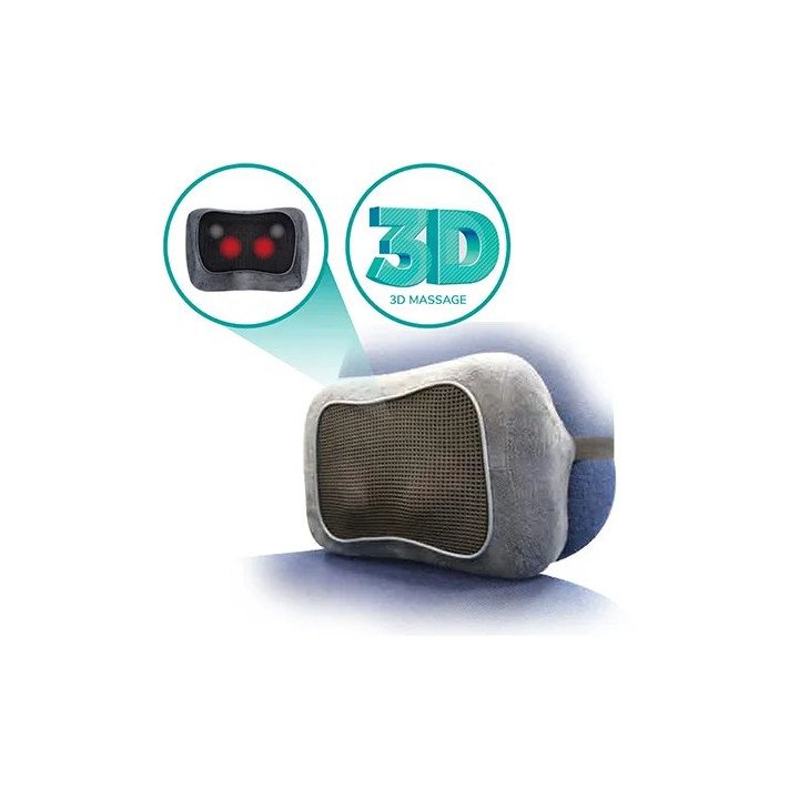 כרית עיסוי שיאצו מקצועית מדיקס קר Medics-Care MC-9880 – משלוח חינם