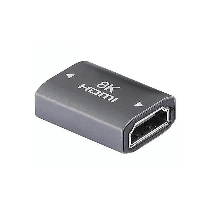 מתאם HDMI נקבה ל HDMI נקבה Super Connect תומך עד 8K