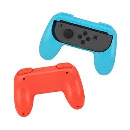 זוג גריפים תואמים JOY-CON נינטנדו סוויץ' - דגם HS-SW150 בצבע כחול ואדו