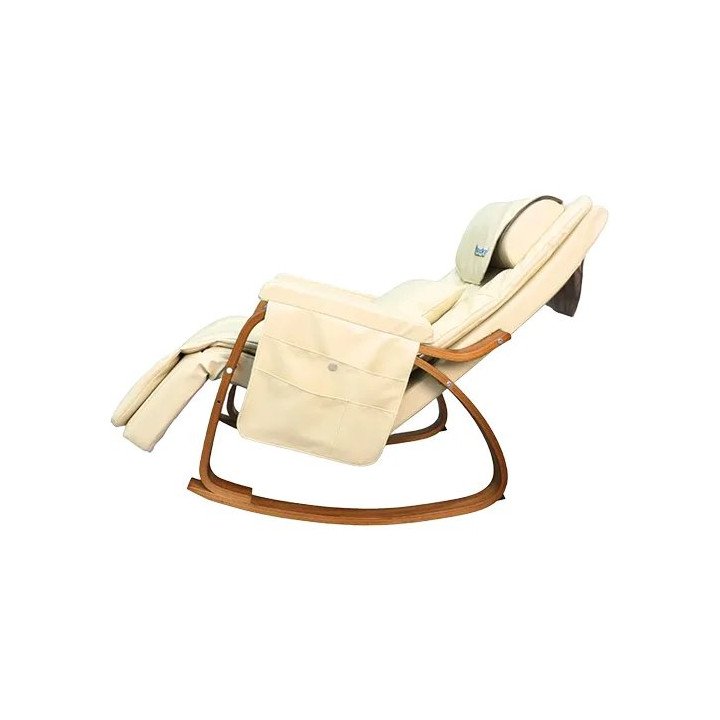 כורסת עיסוי נדנדה 10 ב-1 מדיקסקייר Medics Care MC-7087 ריפוד דמוי עור 