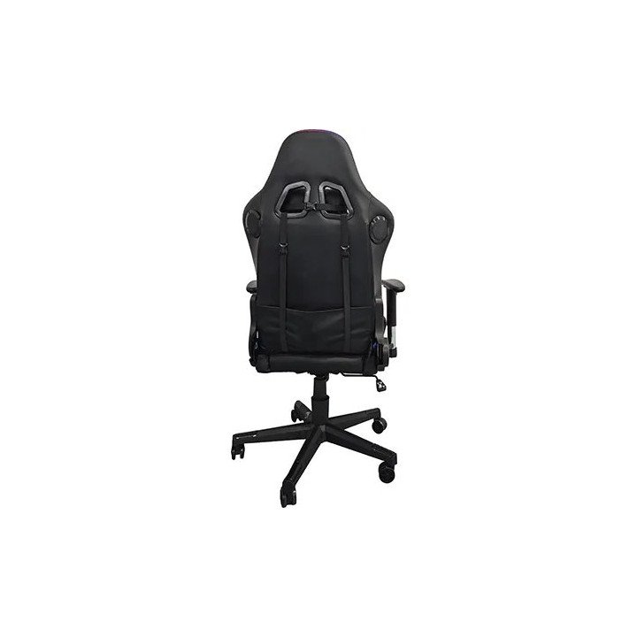 מציאון – כיסא גיימינג Super Gaming GC3  דמוי עור שחור עם תאורת RGB ורמ