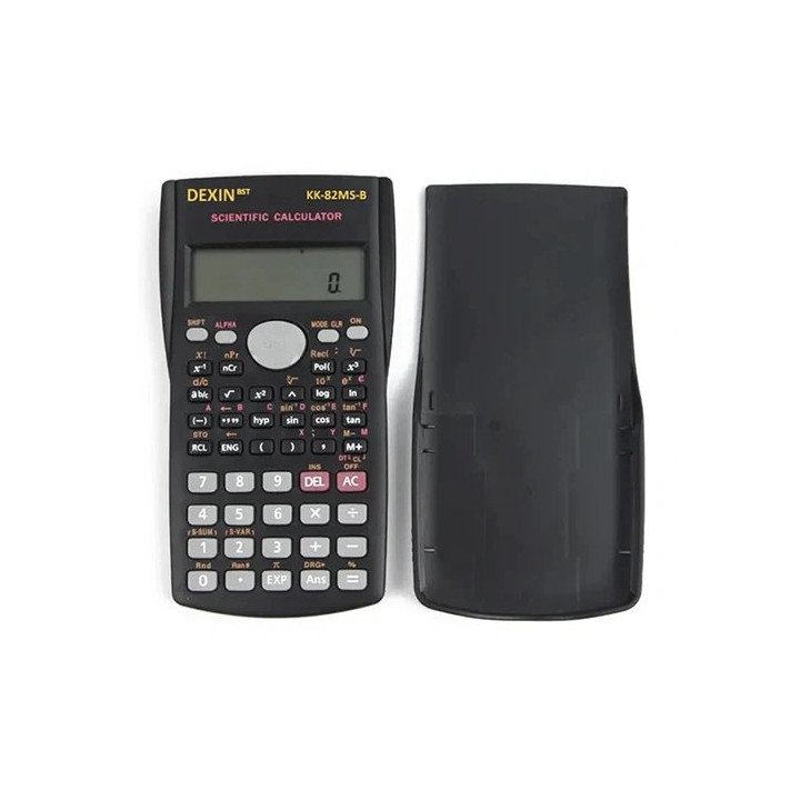 מחשבון מדעי Dexin KK-82MS-B בצבע שחור