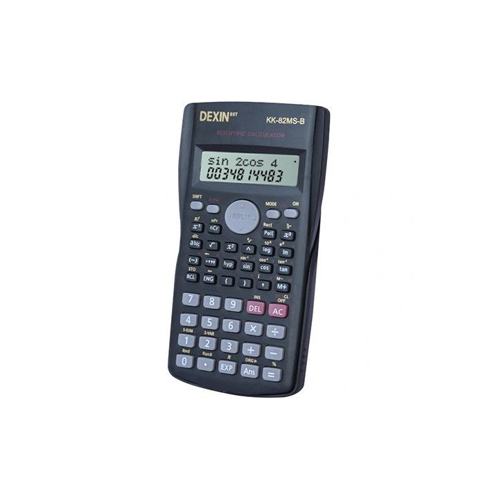 מחשבון מדעי Dexin KK-82MS-B בצבע שחור