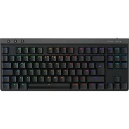 מקלדת גיימינג אלחוטית מכנית Logitech G515 Lightspeed TKL GL Tactile RG