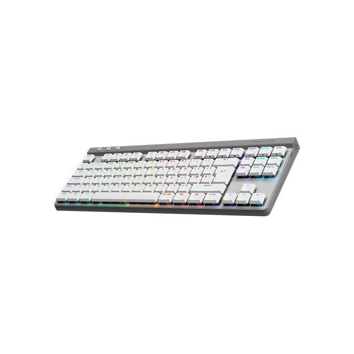 מקלדת גיימינג אלחוטית מכנית Logitech G515 Lightspeed TKL GL Tactile RG