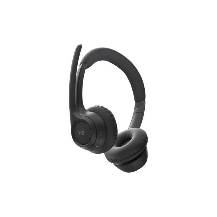אוזניות אלחוטיות בלוטוס Logitech Zone 300 Bluetooth בצבע שחור