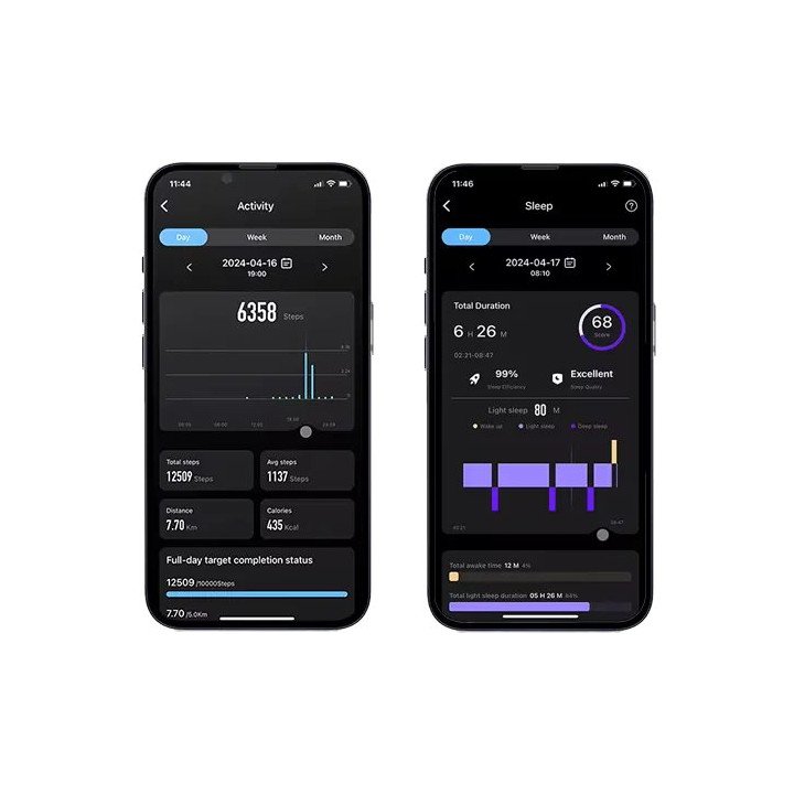 טבעת כושר חכמה שחורה במידה S מבית Super Mobile