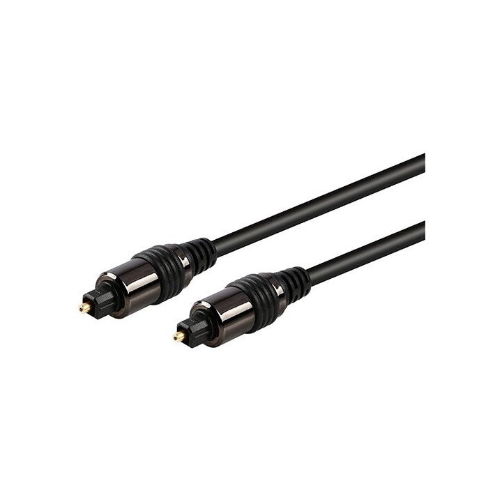 כבל אופטי אודיו Toslink High End באורך כ-3 מטר Super Connect