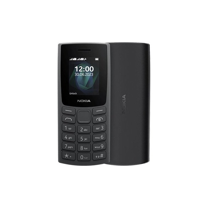 טלפון נוקיה תומך סים כשר Nokia 105 4G בצבע אפור כהה