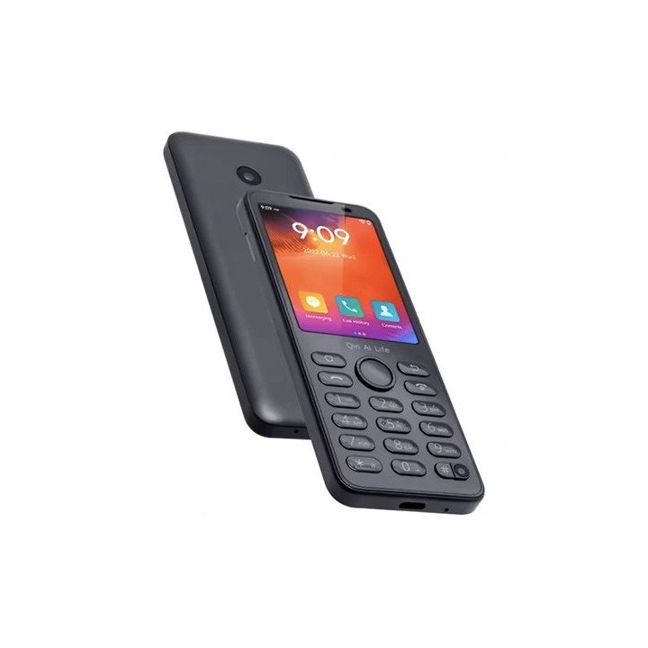 טלפון תומך סים כשר חצי טאצ' Duoqin F21 PRO 32GB 3GB RAM בצבע שחור