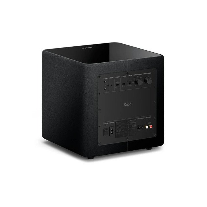 סאבוופר אקטיבי 8 אינץ' KEF Kube 8 MIE Active Subwoofer בצבע שחור – משל
