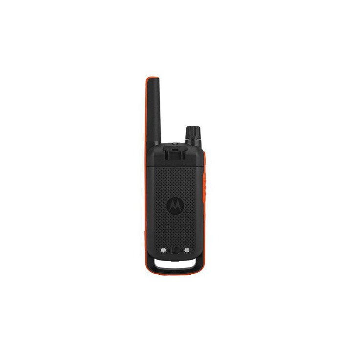 זוג מכשירי קשר Motorola Talkabout T82 עד כ- 10 ק"מ, בצבע כתום ושחור