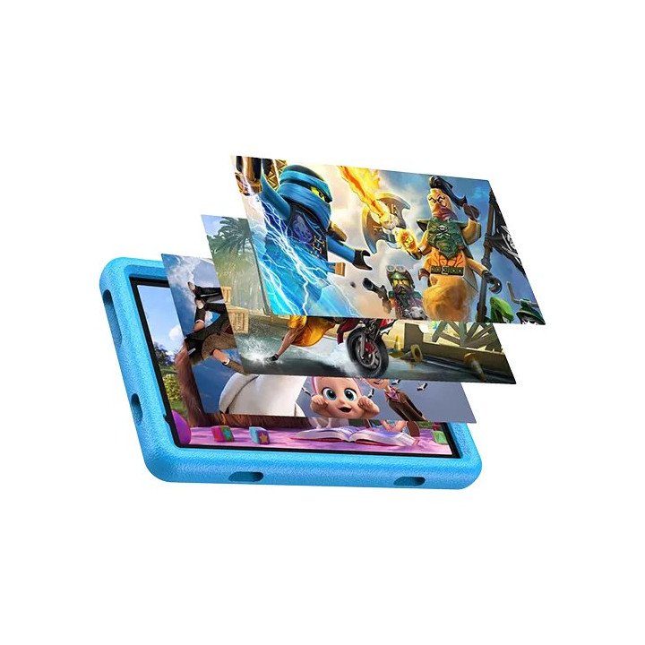 טאבלט לילדים 10.1 אינץ Super Tab 12 Kids 6GB+128GB 4G LTE בצבע כחול