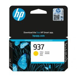 ראש דיו צהוב HP 937 4S6W4NE