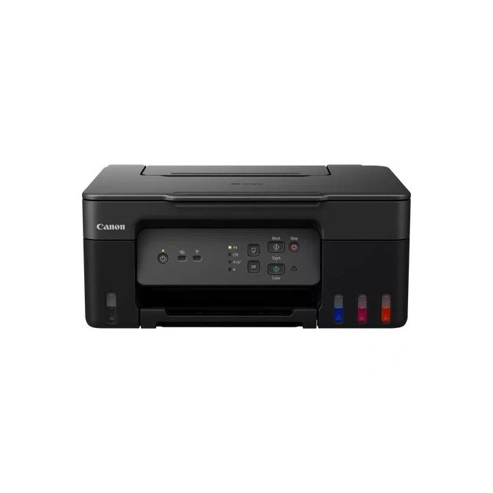 מדפסת אלחוטית צבעונית ביתית הזרקת דיו קנון Canon PIXMA G3430 בצבע שחור