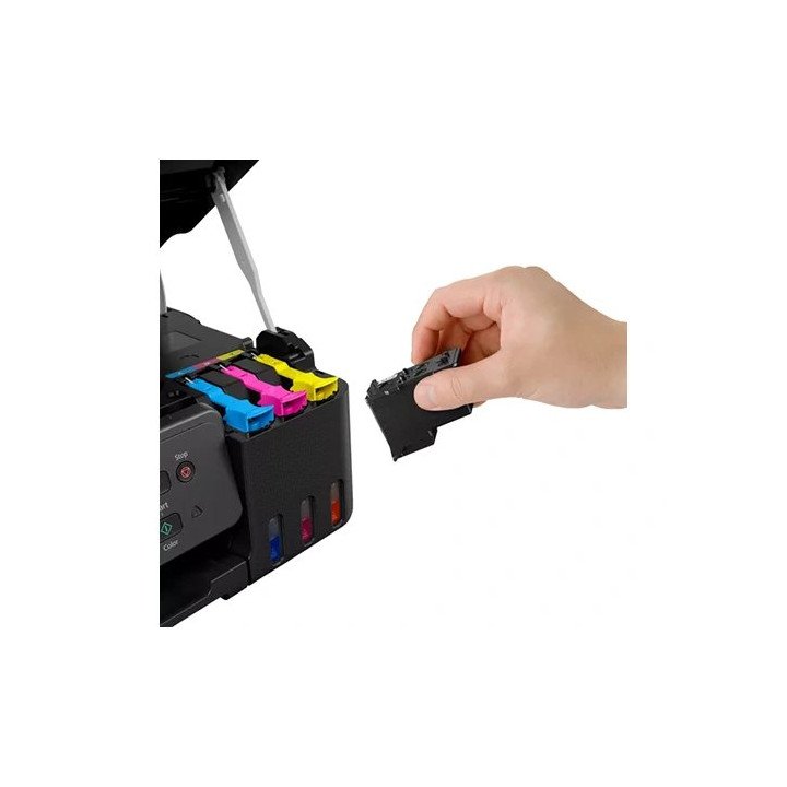 מדפסת אלחוטית צבעונית ביתית הזרקת דיו קנון Canon PIXMA G3430 בצבע שחור