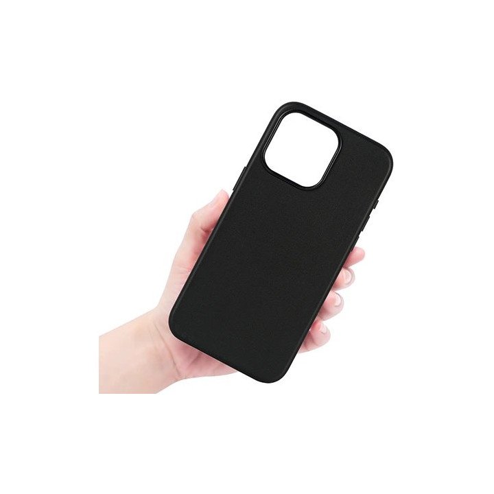 מגן לאייפון 16 פרו מקס בצבע שחור Super Mobile תומך Mag-Safe