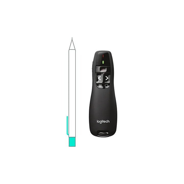 שלט למצגות Logitech Wireless Presenter R400