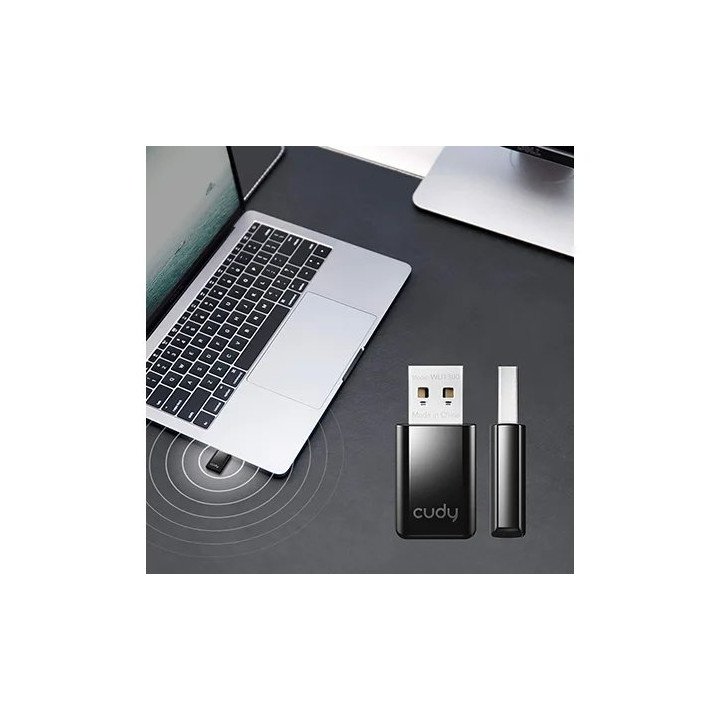 מציאון – מתאם רשת אלחוטי Cudy WU1300 AC1300 Wi-Fi USB Adapter – מוחדש