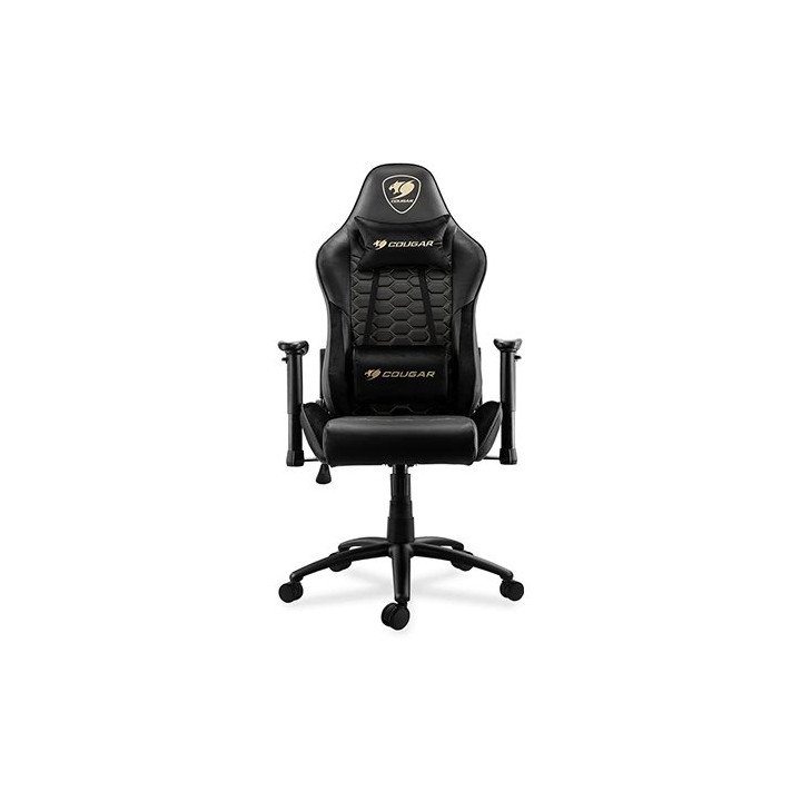 כיסא גיימינג Cougar Outrider Royal בצבע שחור וזהב – משלוח חינם