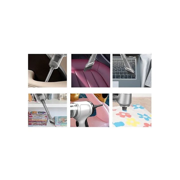 מציאון - שואב אבק אלחוטי קומפקטי לרכב עם מנוע חסכוני Brushless 80W - מ