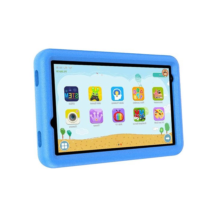 טאבלט לילדים 8 אינץ Super Tab 8 Plus Kids 4GB+64GB WiFi בצבע כחול