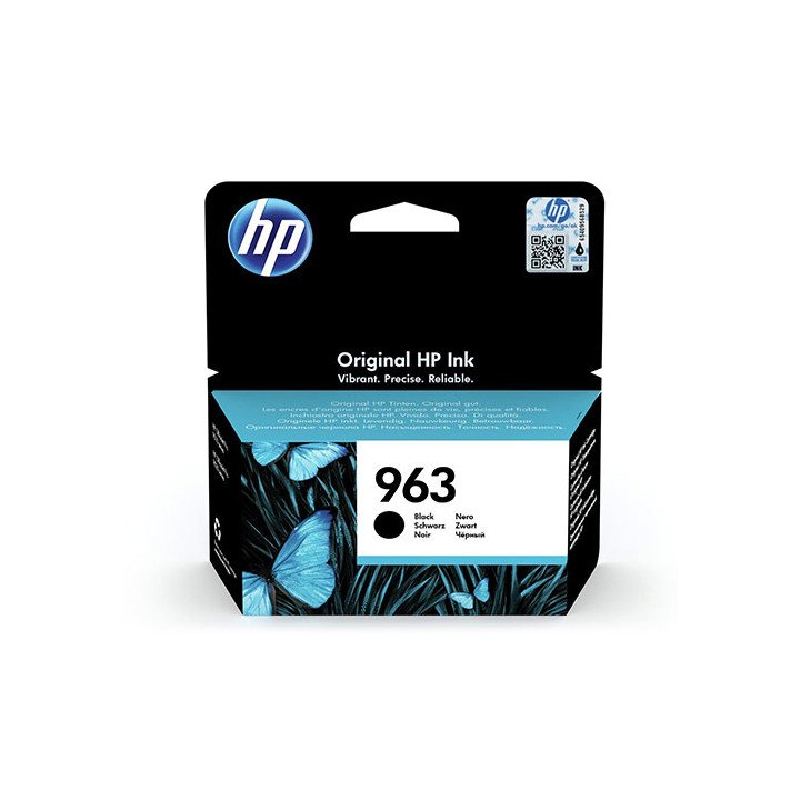 ראש דיו שחור מקורי HP 963 3JA26AE
