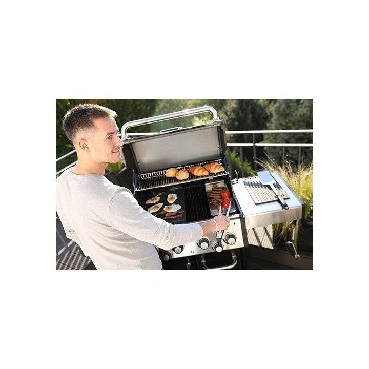 גריל גז 4 מבערים + כירת צד ושיפוד Broil King Baron 490 64,000BTU - משל