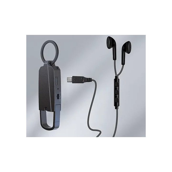 מכשיר הקלטה סמוי בצורת מחזיק מפתחות MIZUKI USB-C 64GB KL160