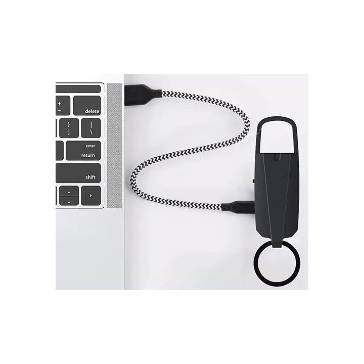 מכשיר הקלטה סמוי בצורת מחזיק מפתחות MIZUKI USB-C 64GB KL160