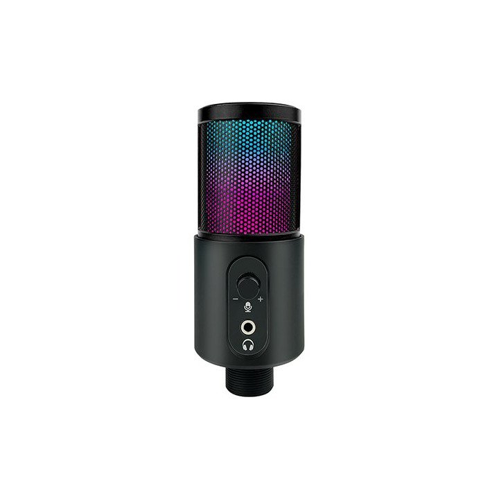 מיקרופון גיימינג למחשב Super Gaming W112 USB עם תאורה צבעונית